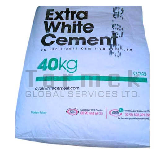 extra white cement decorative finishing Nigeria